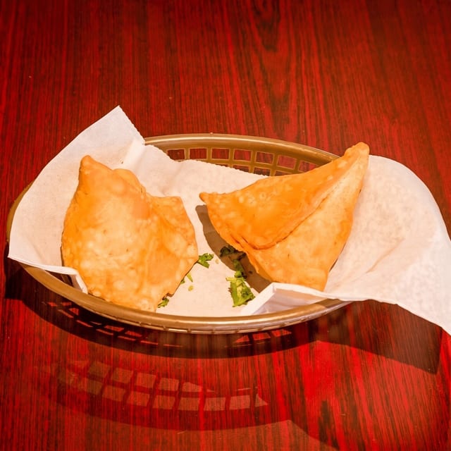 Vegetable Samosa.